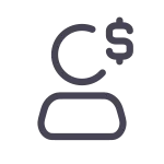 User Finance SVG Icon